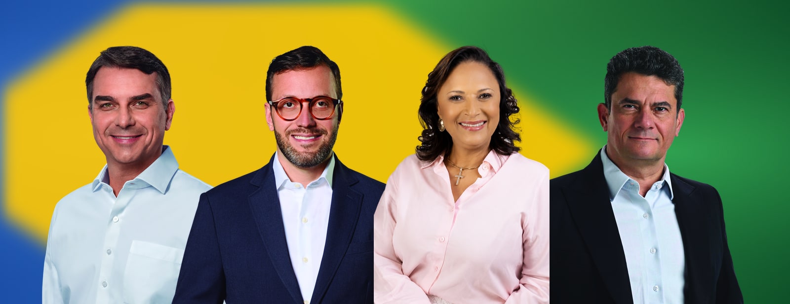 Flávio Bolsonaro, Filipe Barros, Sergio Moro e Rosângela Rosa
